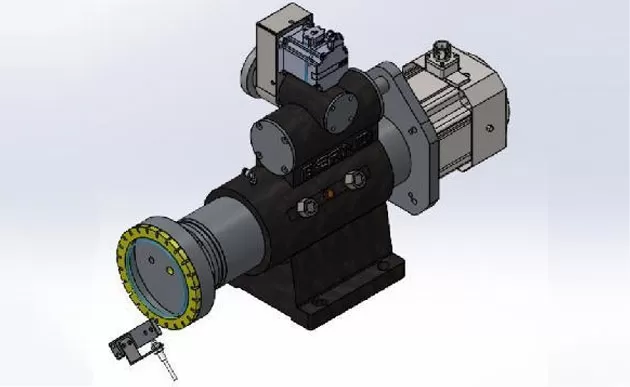 Línea recta máquina de doble borde alimentación de molienda automática (opcional)