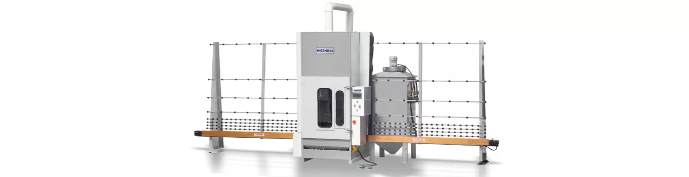 Máquina de chorro de arena automática de vidrio
