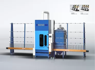 Máquina de chorro de arena automática de vidrio