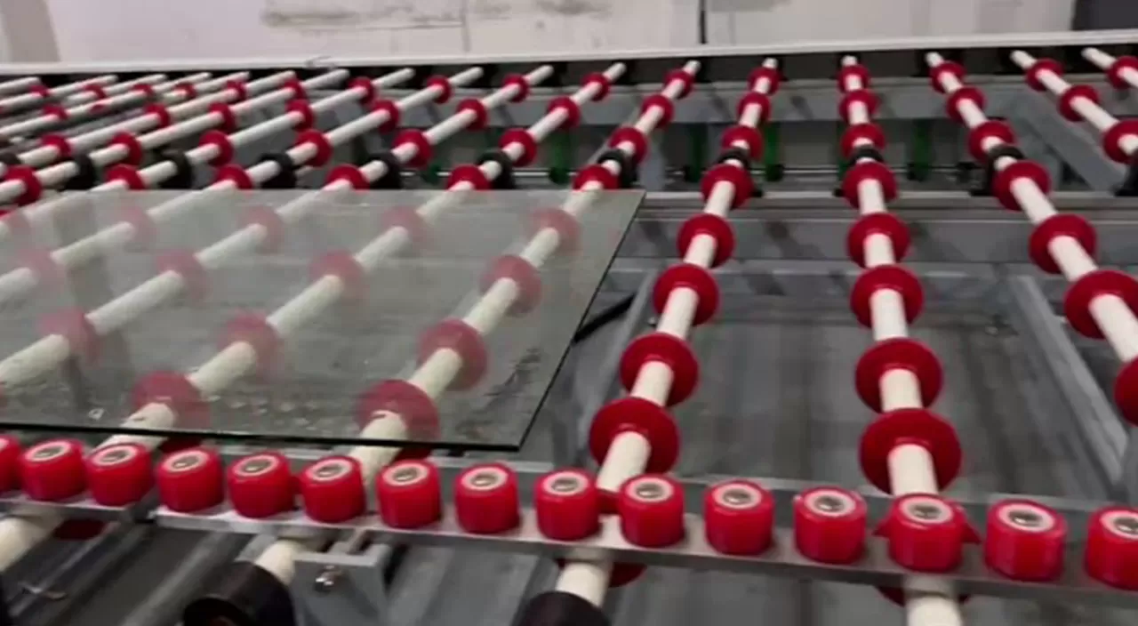 HISENG Máquina de doble Borde de vidrio HSDN L Video