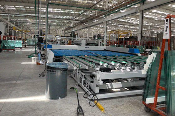 Procesamiento de vidrio arquitectónico