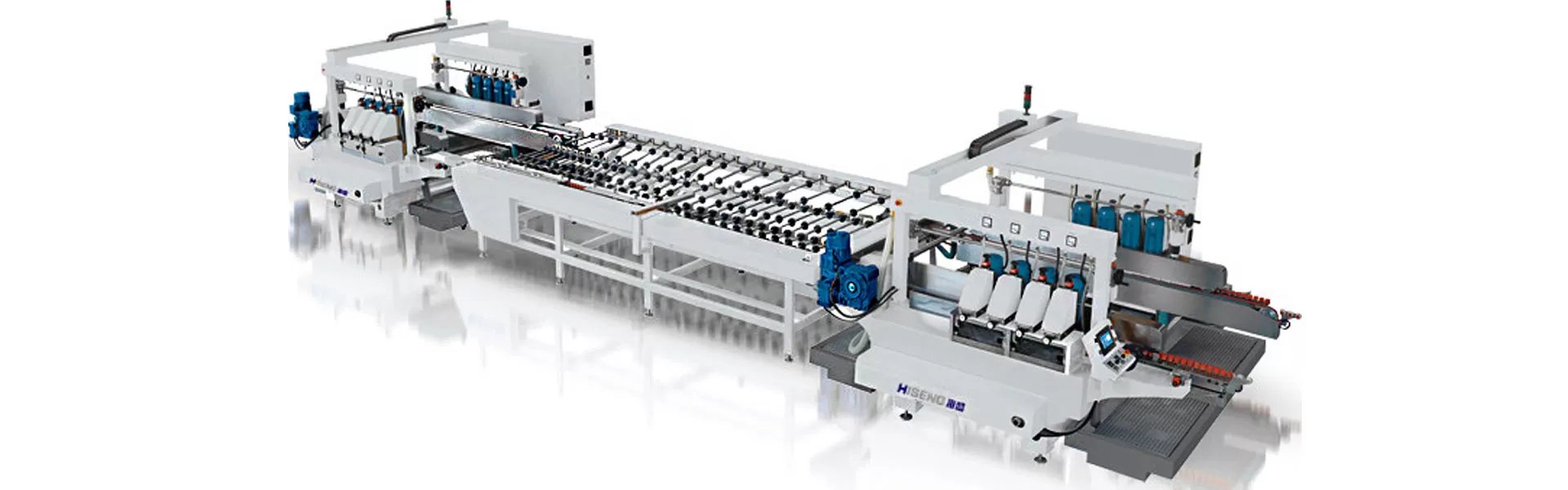 Línea recta de vidrio doble línea de bordes redondos SYM (tipo de línea recta ZXT)