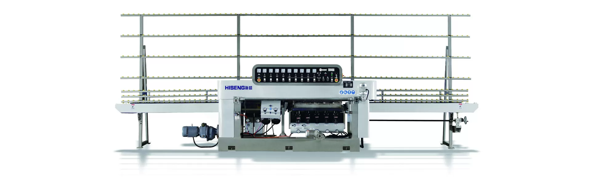 Máquina de bordes múltiples de línea recta de vidrio (HSE-9540A)