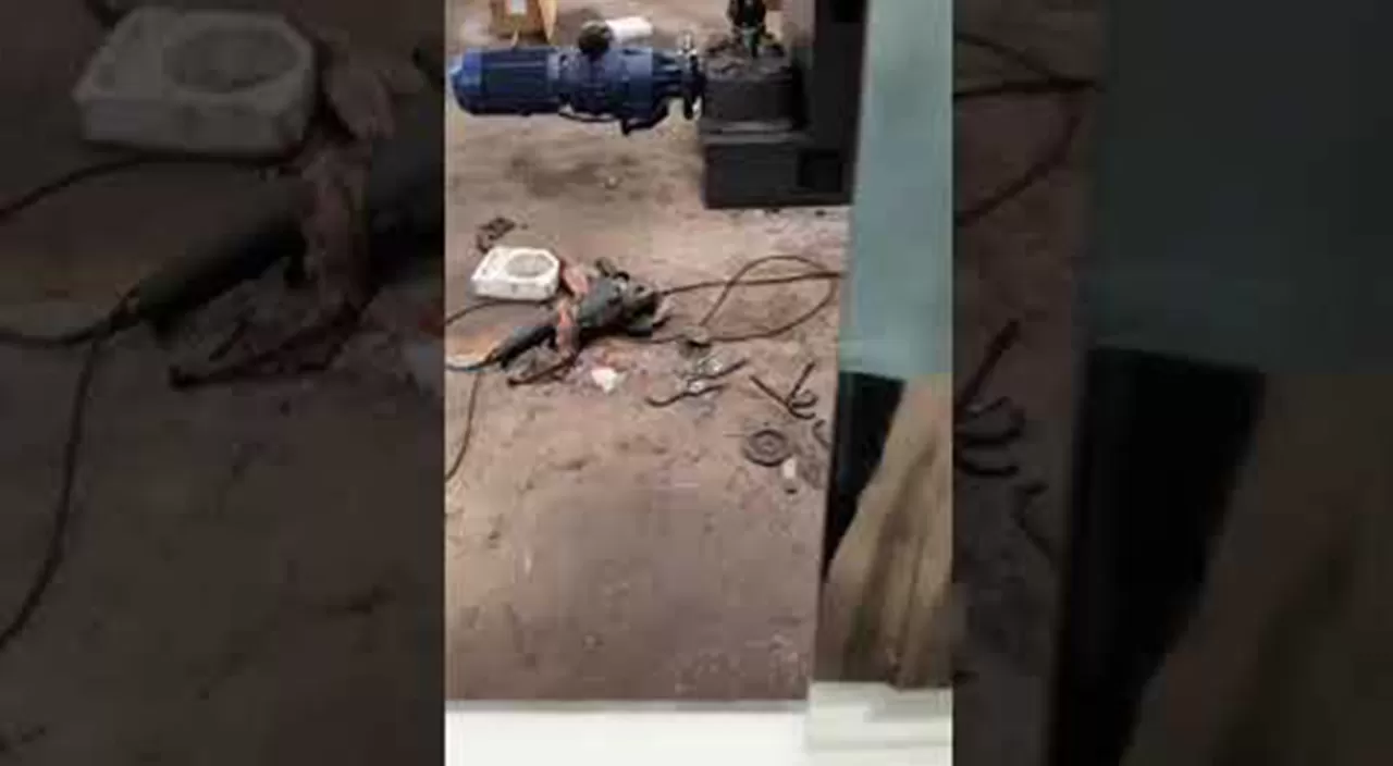 HISENG máquina de pulido de vidrio HSB 371 vídeo