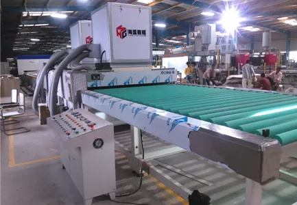 Procesamiento de vidrio del panel solar