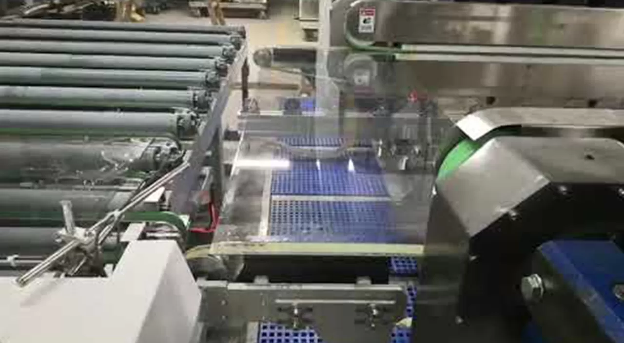 Línea recta doble borde redondo máquina de vídeo