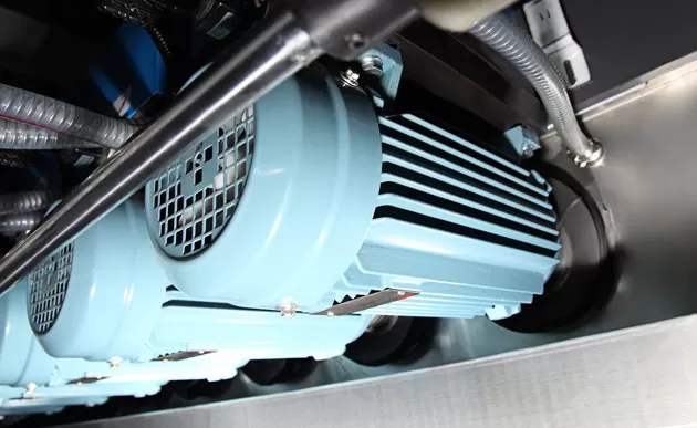 Diseño especializado de motor de máquina de bordes de línea recta de vidrio doble redonda