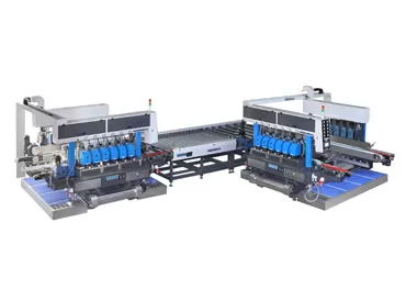 Máquina de bordes redondos de línea recta de vidrio